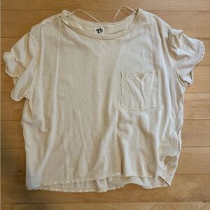 WE THE FREE | Vintage Looking Cream Color T-Shirt
